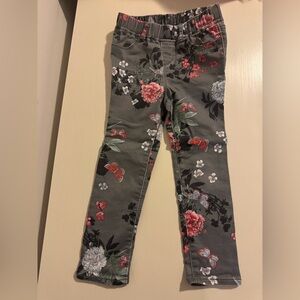 GAP Floral Gray Kids Jeans